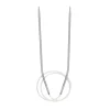 Rundpinner, lengde 60 cm Ø3,0 mm – aluminium