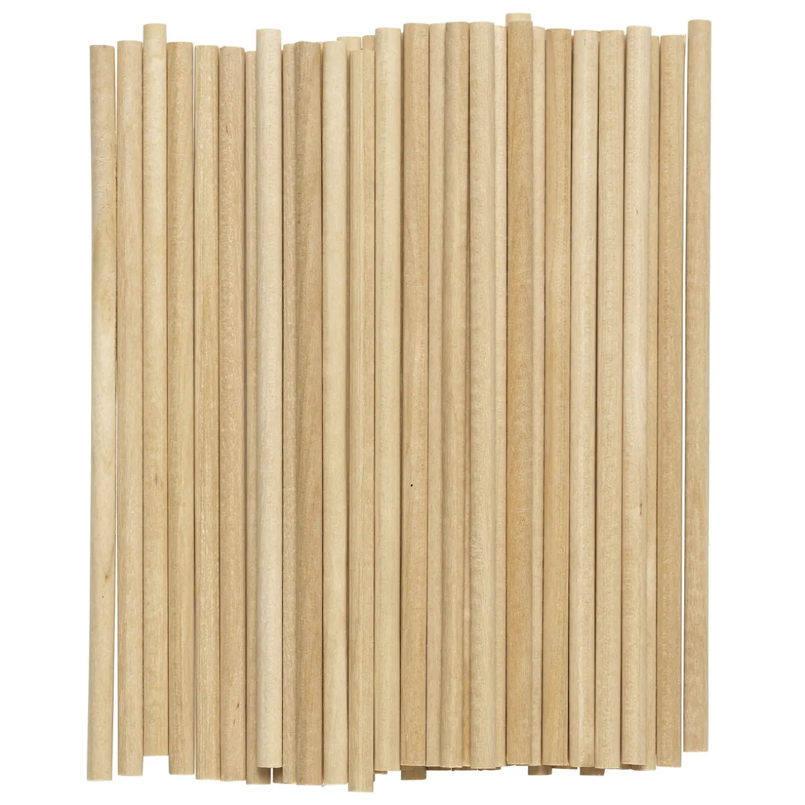 Rundstokk 15 cm, Ø 5 mm 50 stk.