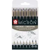 Sakura Pigma Micron grey 8-pack