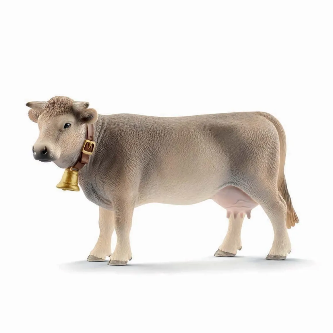 Schleich Braunvieh ku – 13 × 3,8 × 7,8 cm