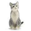 Schleich, katt, sittende