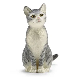 Schleich, katt, sittende