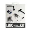 Schmincke Aqua Lino Kit, linoleumssnitt og linoleumstrykk med vannbasert maling
