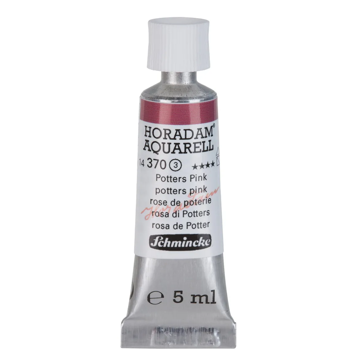 Schmincke Horadam akvarellmaling 5 ml – Potters pink 370