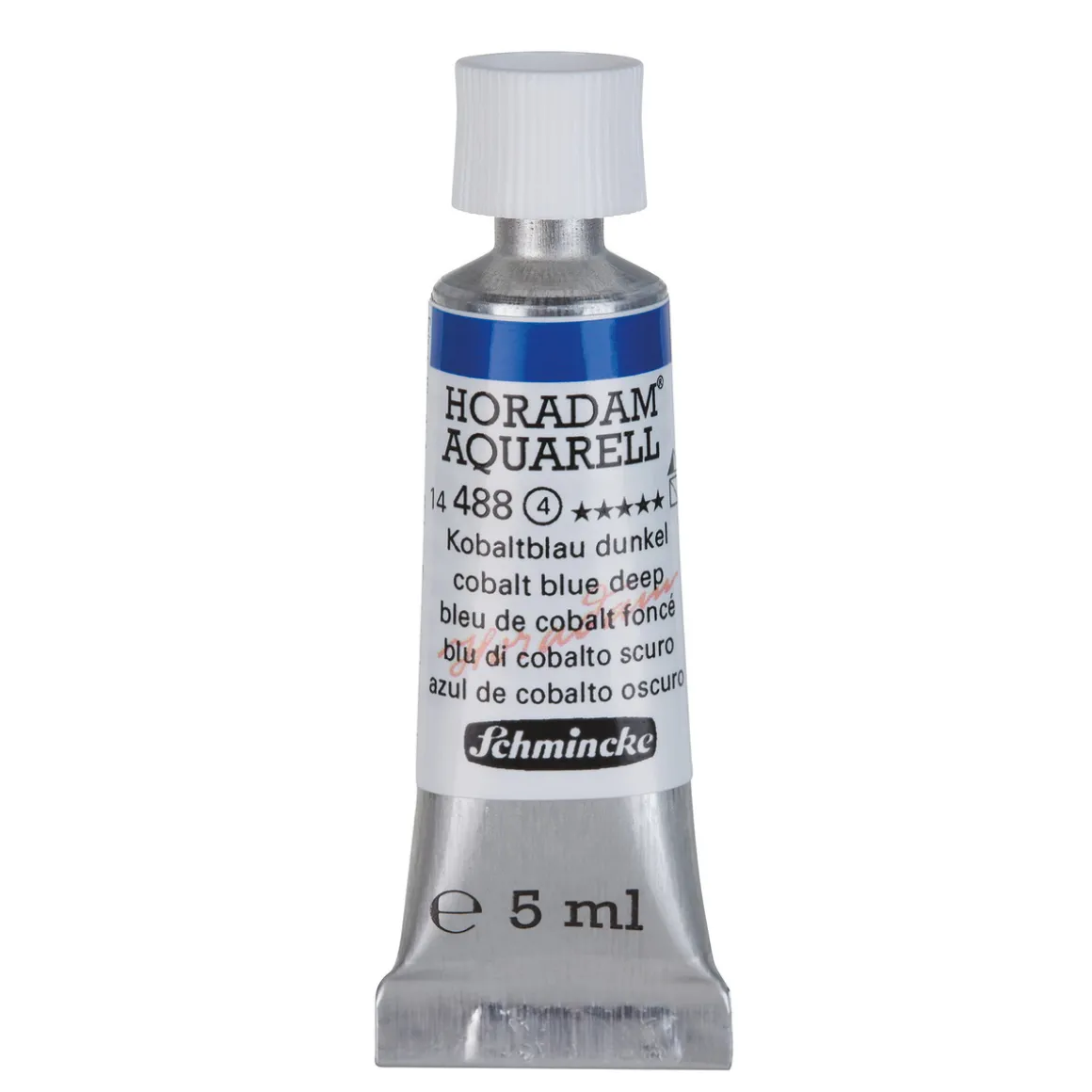 Schmincke Horadam akvarellmaling 5 ml – Cobalt blue deep 488