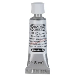 Schmincke Horadam akvarellmaling 5 ml – Permanent chinese white 102
