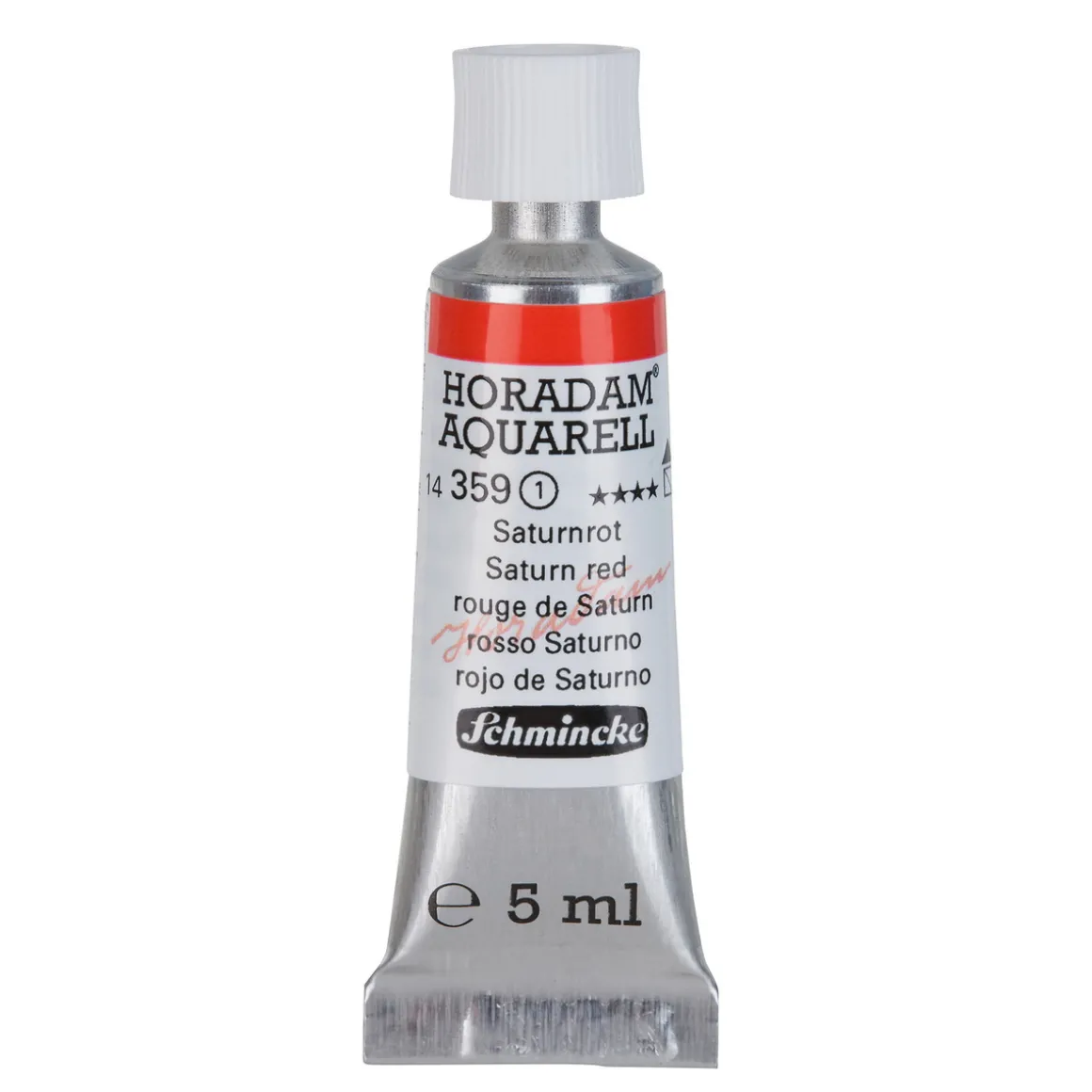 Schmincke Horadam akvarellmaling 5 ml – Permanent red orange 360