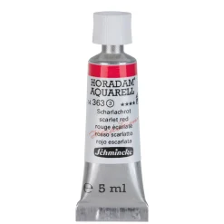 Schmincke Horadam akvarellmaling 5 ml – Scarlet red 363
