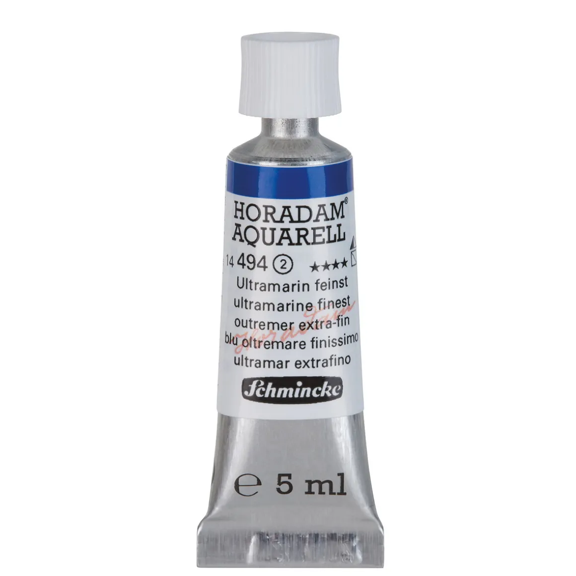 Schmincke Horadam akvarellmaling 5 ml – Ultramarine finest 494
