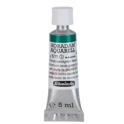 Schmincke Horadam akvarellmaling 5 ml – Chromium oxide green 512