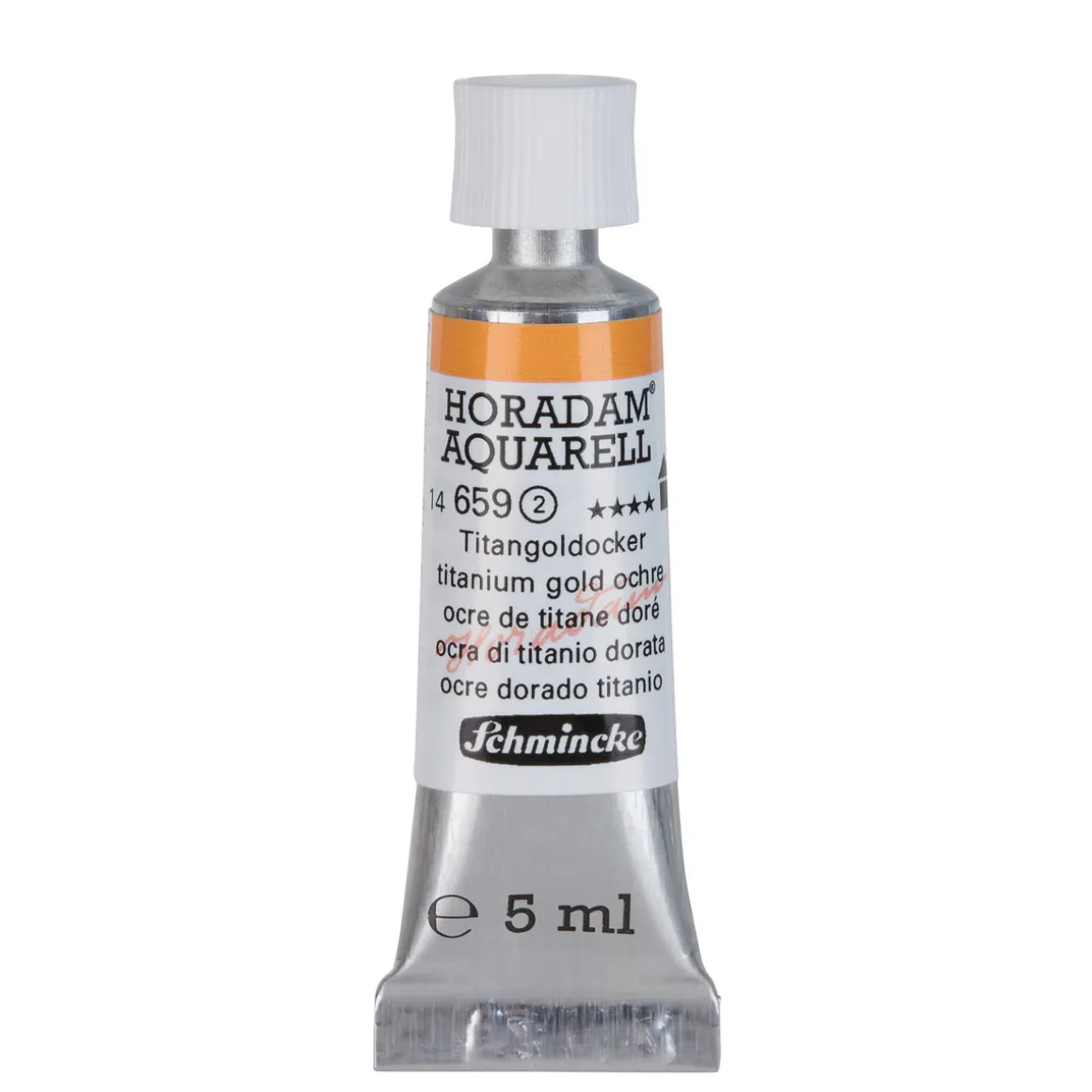 Schmincke Horadam akvarellmaling 5 ml – Raw sienna 660