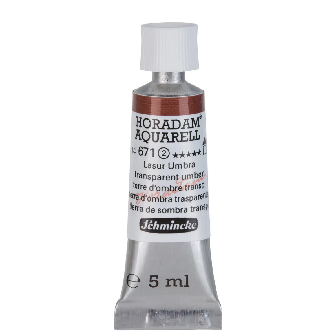 Schmincke Horadam akvarellmaling 5 ml – Mahogany brown 672