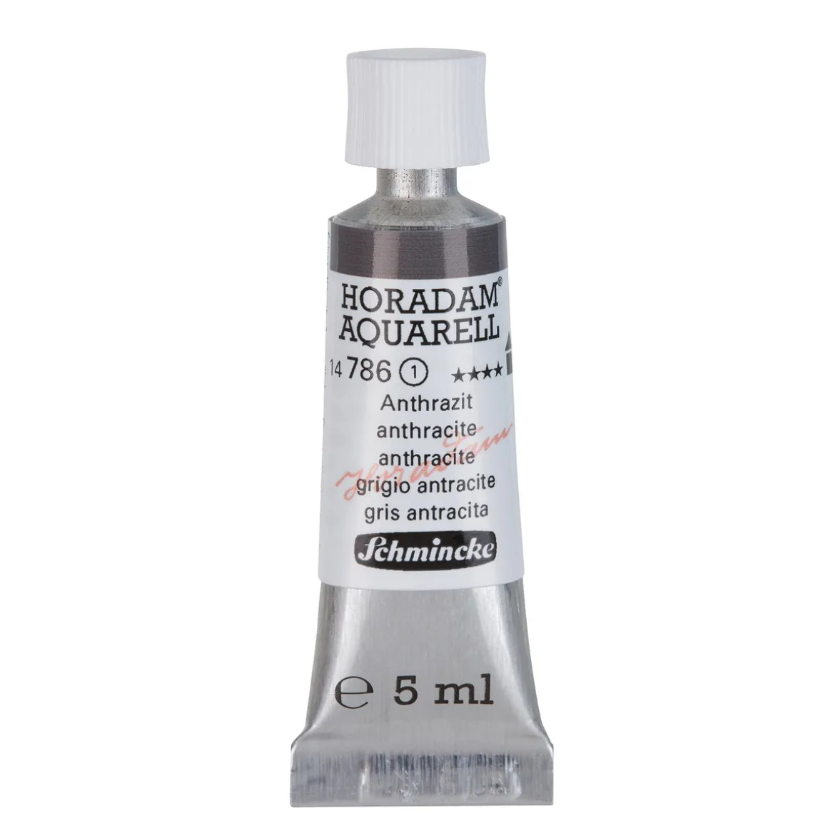 Schmincke Horadam akvarellmaling 5 ml – Anthracite 786