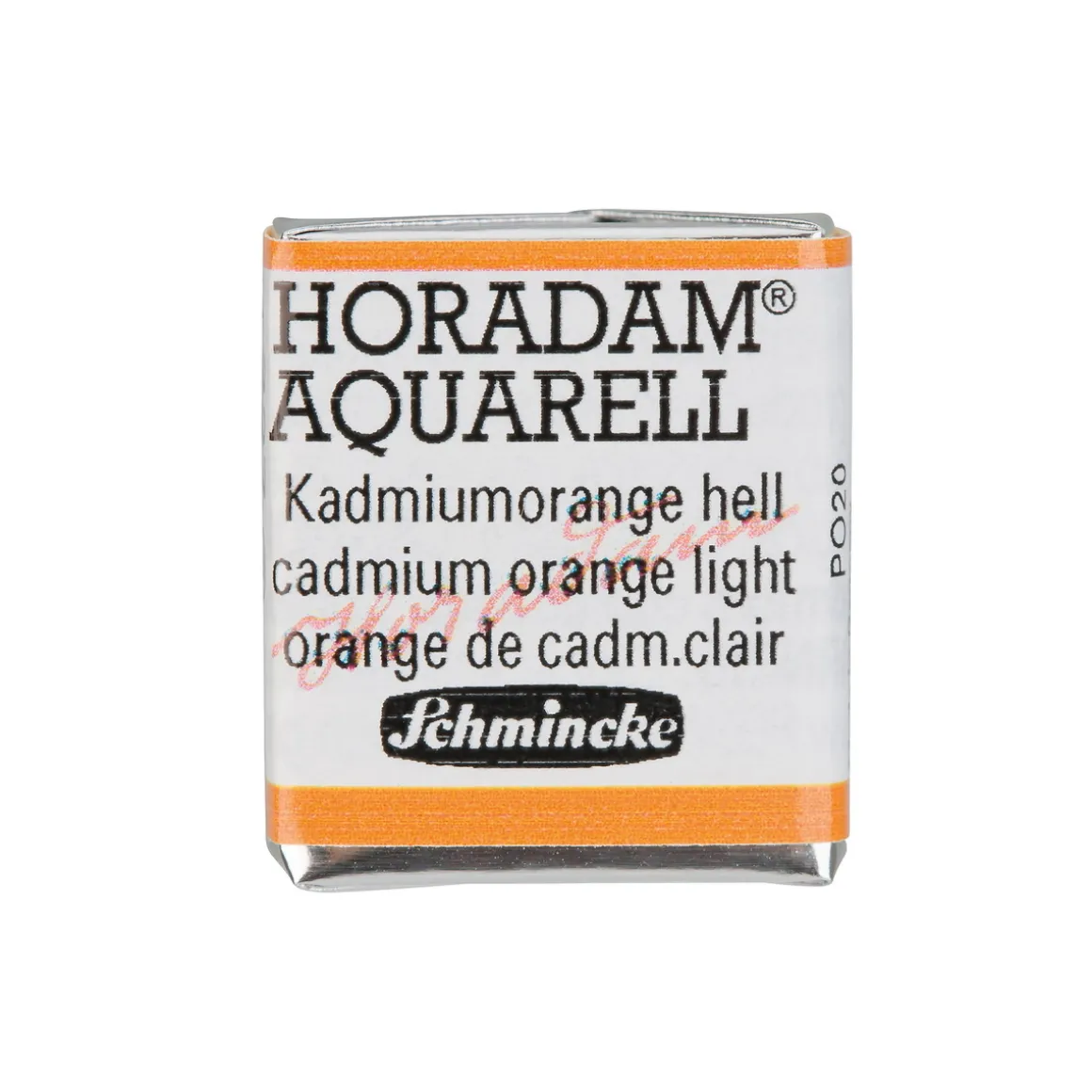Schmincke Horadam akvarellmaling ½ kopp – Cadmium orange deep 228