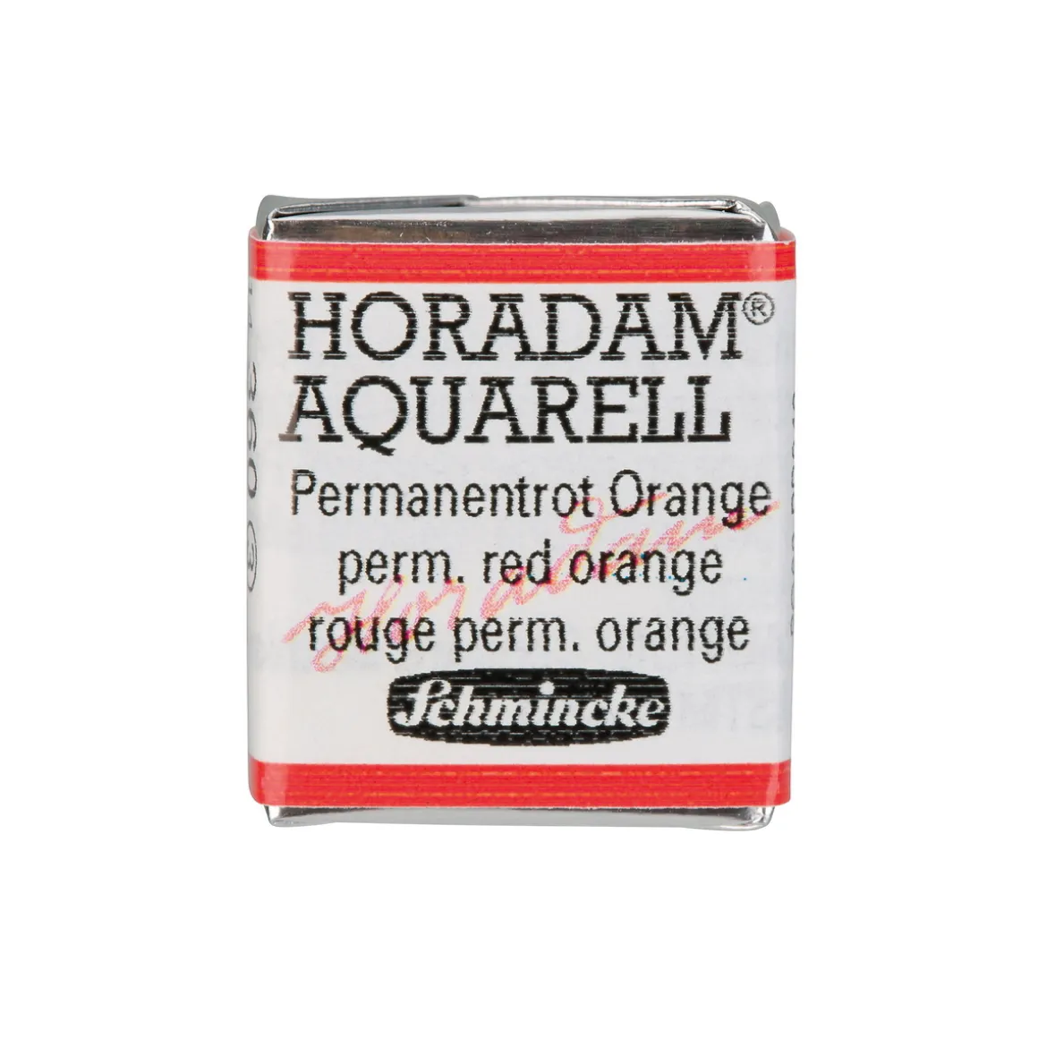 Schmincke Horadam akvarellmaling ½ kopp – Permanent red orange 360