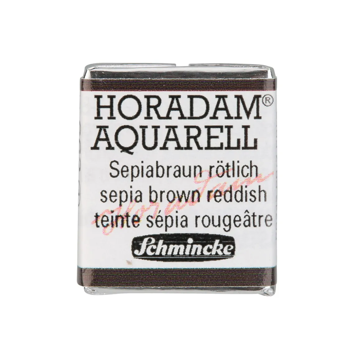 Schmincke Horadam akvarellmaling ½ kopp – Sepia brown reddish 662