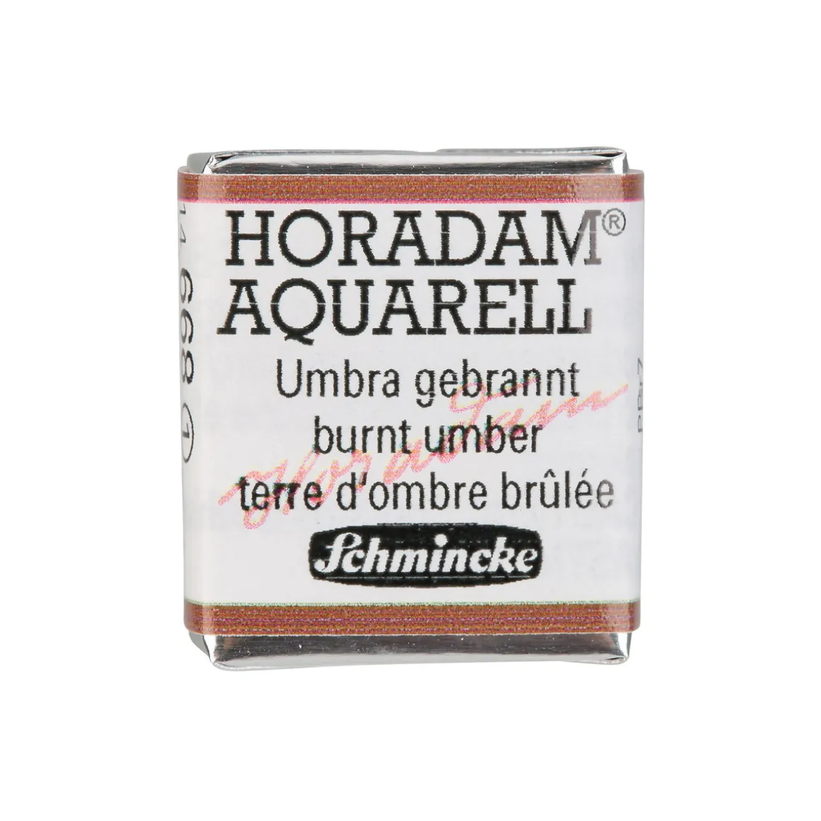 Schmincke Horadam akvarellmaling ½ kopp – Burnt umber 668