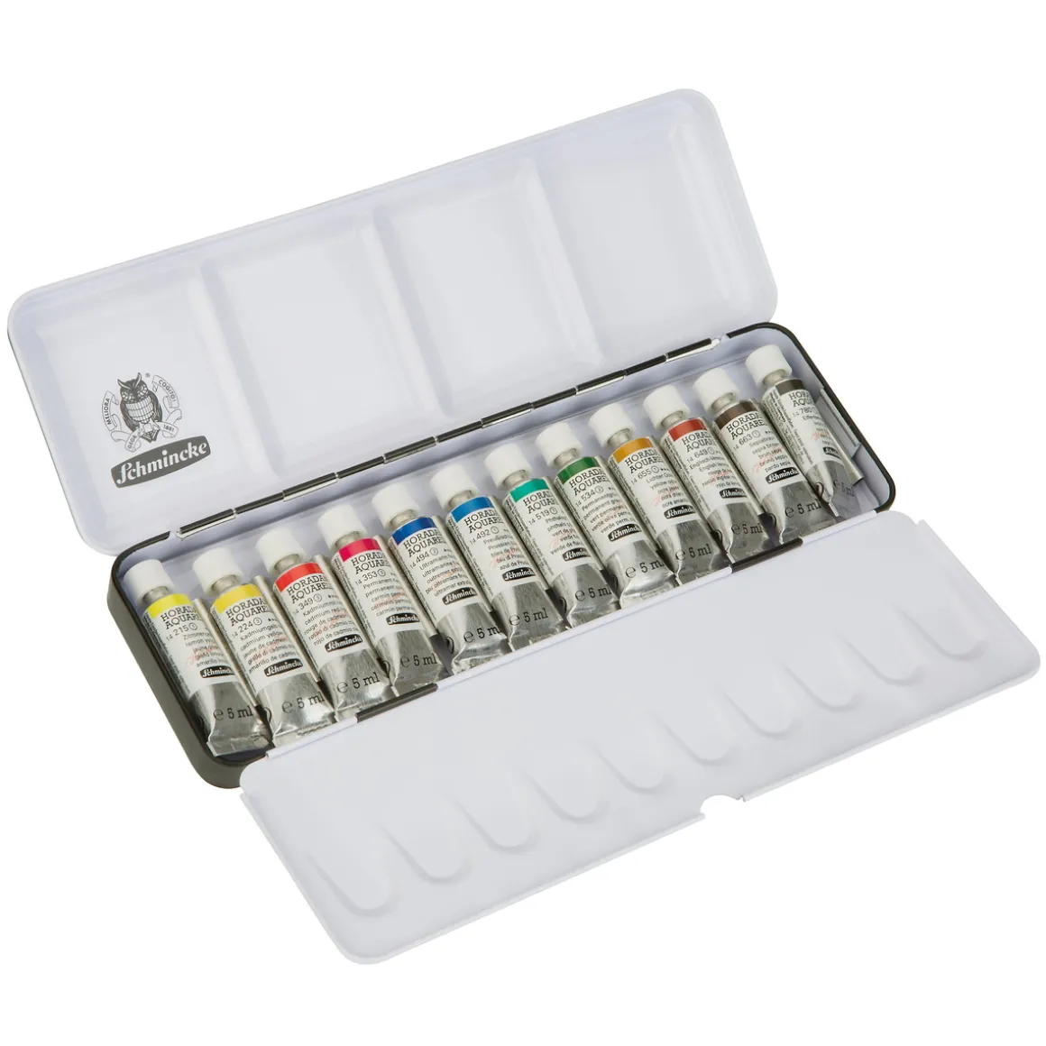 Schmincke Horadam Akvarell Metall sett – 12x5 ml