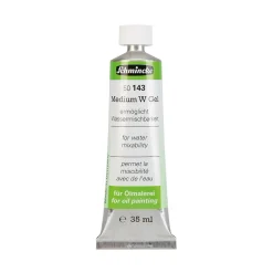 Schmincke Medium W Gel 35 ml – gelbasert middel som gjør oljemaling vannløselig