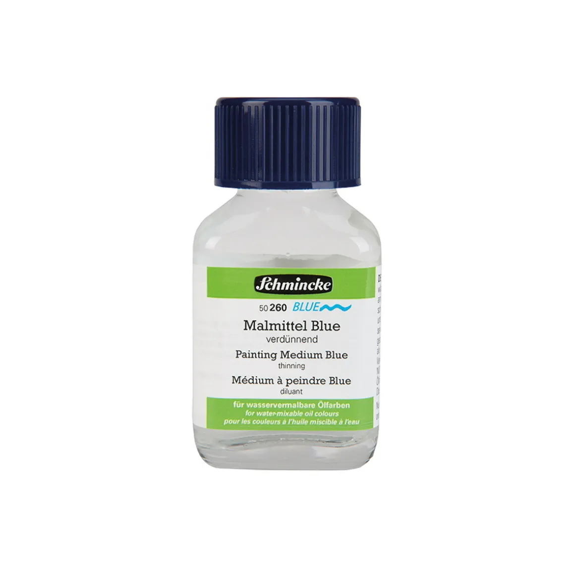 Schmincke Norma Blue Medium 60 ml Retards Drying 50262