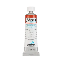 Schmincke Norma Blue vannløselig oljemaling 35 ml Cadmium red hue light 21309