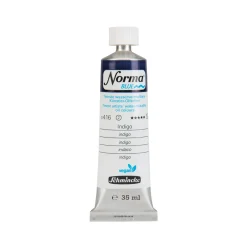 Schmincke Norma Blue vannløselig oljemaling 35 ml Phthalo blue 21420