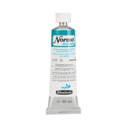 Schmincke Norma Blue vannløselig oljemaling 35 ml Phthalo green 21500