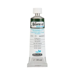 Schmincke Norma Blue vannløselig oljemaling 35 ml Sap green 21514