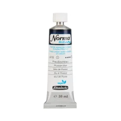 Schmincke Norma Blue vannløselig oljemaling 35 ml Prussian blue 21418