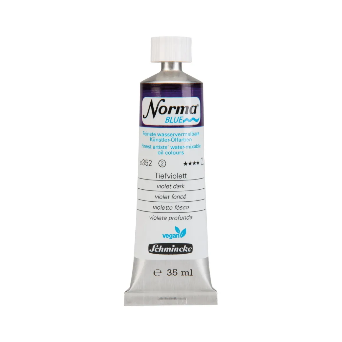 Schmincke Norma Blue vannløselig oljemaling 35 ml Violet dark 21352