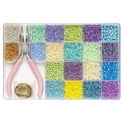 Seed Bead sett m tang/tilbehør