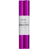 Selvklebende glitterpapir cerise, 2 ruller à 25×100 cm