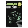 Selvlysende glow in the dark krympeplast – 5 ark A5 (148x210 mm)