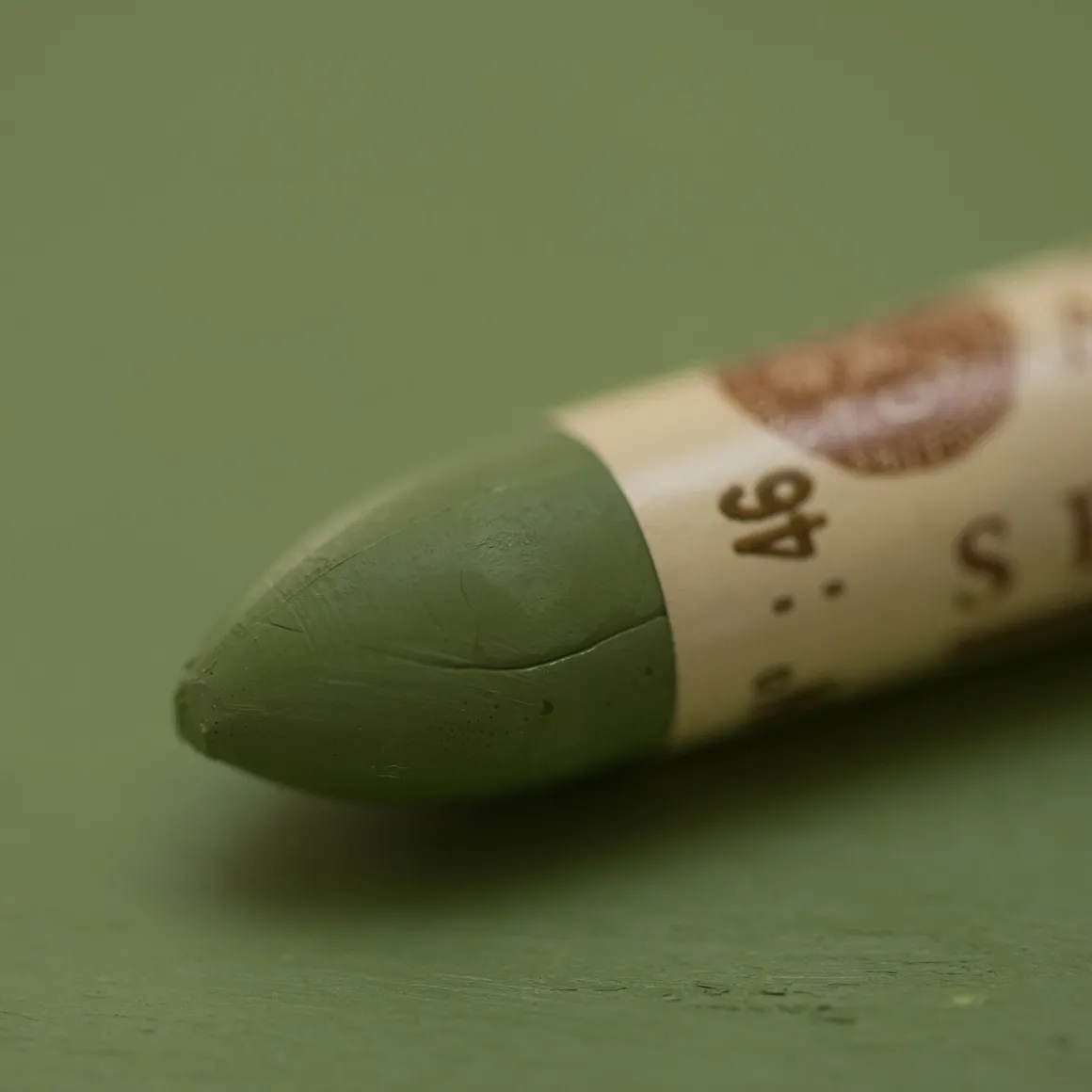 Sennelier Artist Oil Pastel oljepastellkritt Olive green 046