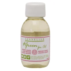 Sennelier Green for Oil Liquid medium for oljemaling, 100 ml