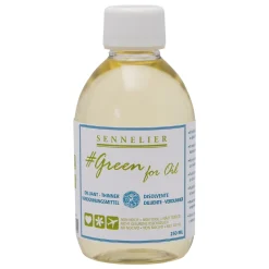 Sennelier Green for Oil Thinner, fortynningsmiddel for oljemaling, 250 ml