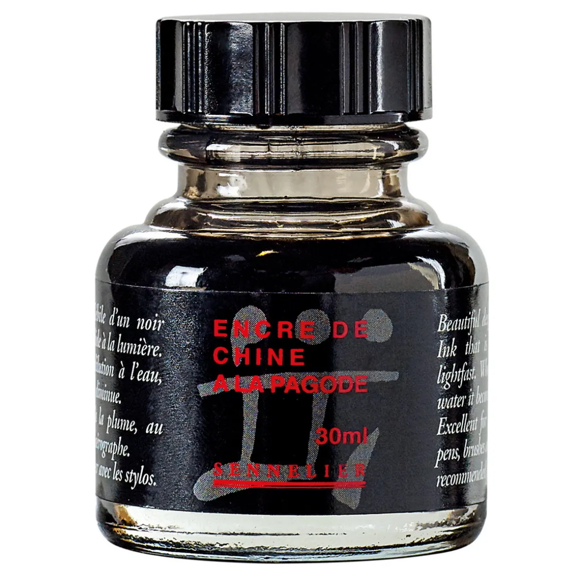 Sennelier Ink A Lagode, svart tusj / blekk 30 ml