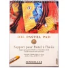 Sennelier Oil Pastel Pad spiralbundet pastellblokk – 24×32 cm, 12 ark, 340 g/m²