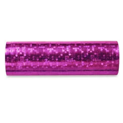 Serpentiner i herlig glitrende rosa, 18 stk., 3,8 m