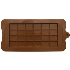 Silikonform sjokoladeform til sjokoladeplate 220×105×8 mm, lag Dubai-sjokolade!