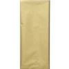 Silkepapir 5 ark à 70×50 cm, gullfargede ark. 17 g/m²