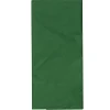 Silkepapir 25 ark à 70×50 cm, mørkegrønne ark. 14 g/m²