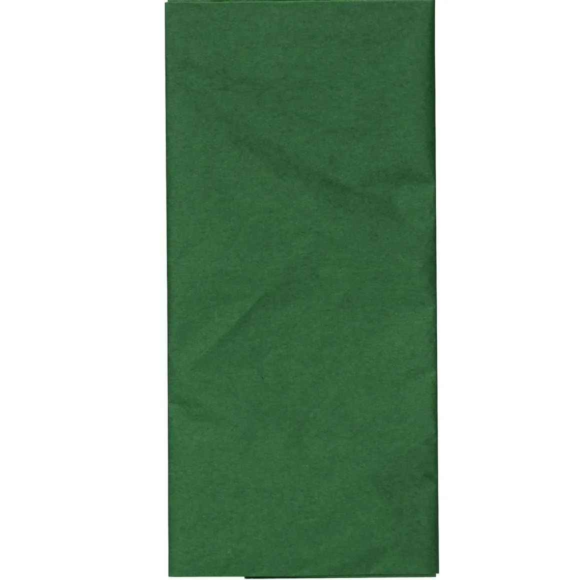 Silkepapir 25 ark à 70×50 cm, mørkegrønne ark. 14 g/m²