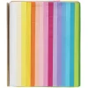 Silkepapir 68 ark à 70×50 cm, pastellfarger. 17 farger, 4 av hver. 14 g/m²