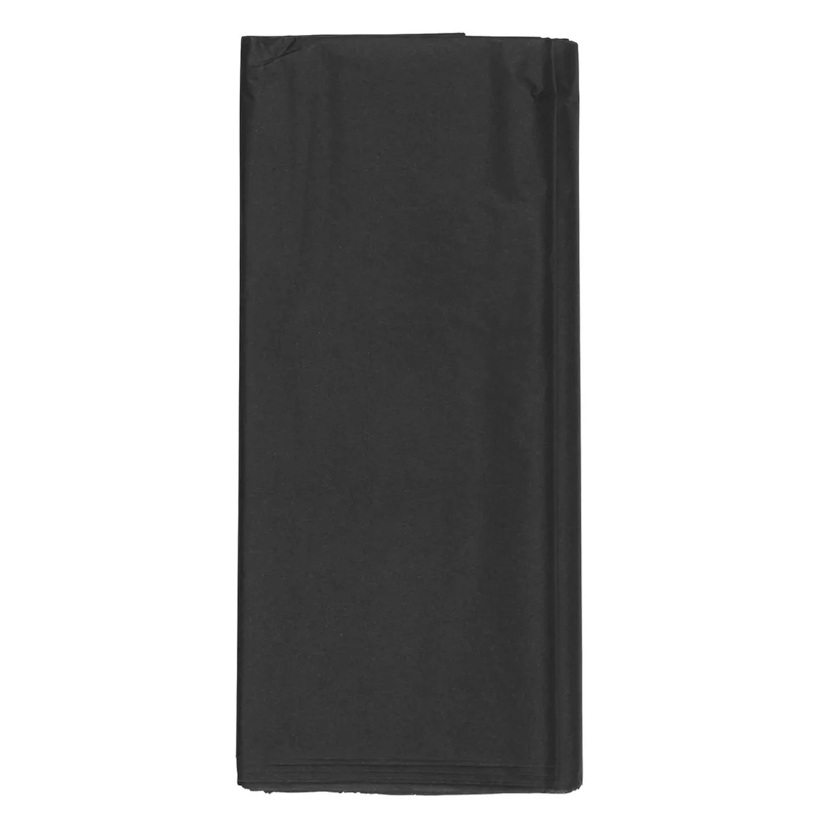 Silkepapir 25 ark à 70×50 cm, svarte ark. 14 g/m²
