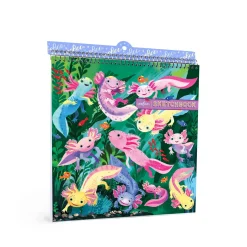 Skisseblokk axolotl, 15×15 cm, 60 sider, 230 g/m²