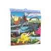 Skisseblokk dinosaurer, 15×15 cm, 60 sider, 230 g/m²