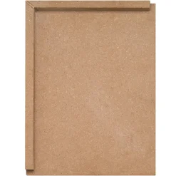 Skjæreunderlag for linoleum 30×40 cm, av sponplate med gummiføtter