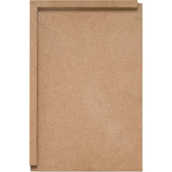 Skjæreunderlag for linoleum 20×30 cm, av sponplate med gummiføtter