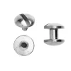 Skrunagler Sølv 10x5mm 5pk